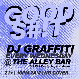 DJ Graffiti Live Hip Hop Mix at the Alley Bar  1 5 11